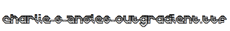 Charlie-s-Angles-OutGradient.ttf