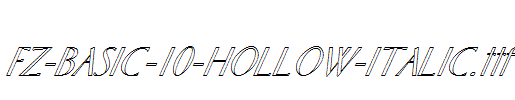 FZ-BASIC-10-HOLLOW-ITALIC.ttf