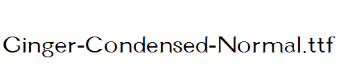 Ginger-Condensed-Normal.ttf