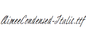 AimeeCondensed-Italic.ttf