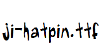 JI-Hatpin.ttf