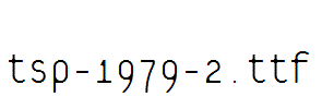 tsp-1979-2.ttf