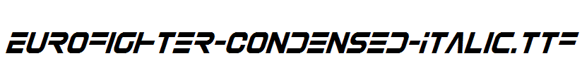 Eurofighter-Condensed-Italic.ttf