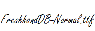 FreshhandDB-Normal.ttf