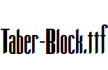 Taber-Block.ttf