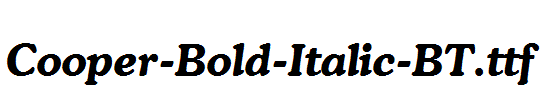 Cooper-Bold-Italic-BT.ttf