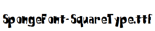 SpongeFont-SquareType.ttf