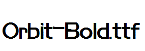 Orbit-Bold.ttf