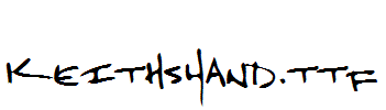 KeithsHand.ttf