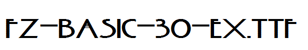 FZ-BASIC-30-EX.ttf