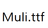 Muli.ttf