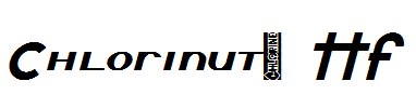 Chlorinut.ttf