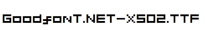 GoodfonT.NET-XS02.ttf