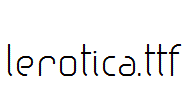 lerotica.ttf