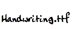 Handwriting.ttf