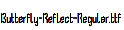 Butterfly-Reflect-Regular.ttf