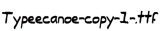 Typeecanoe-copy-1-.ttf