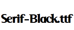 Serif-Black.ttf