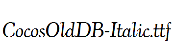 CocosOldDB-Italic.ttf