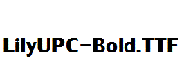 LilyUPC-Bold.ttf