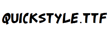 quickstyle.ttf