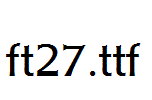 ft27.ttf