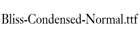 Bliss-Condensed-Normal.ttf