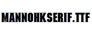 MannohKSerif.ttf