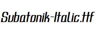 Subatonik-Italic.ttf