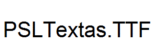 PSLTextas.ttf