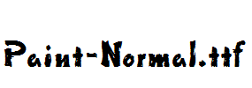 Paint-Normal.ttf