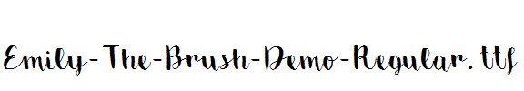 Emily-The-Brush-Demo-Regular.otf