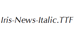 Iris-News-Italic.ttf