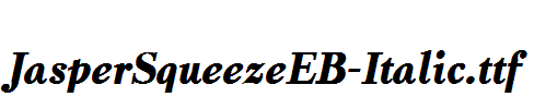 JasperSqueezeEB-Italic.ttf