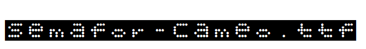 Semafor-Cameo.ttf