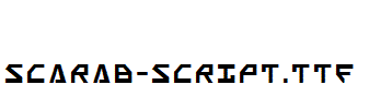 Scarab-Script.ttf