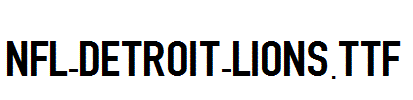 NFL-Detroit-Lions.ttf