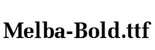 Melba-Bold.ttf