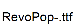 RevoPop-.ttf