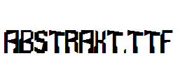 Abstrakt.ttf