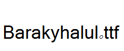 Barakyhalul.ttf