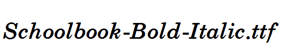 Schoolbook-Bold-Italic.ttf