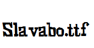 Slavabo.ttf