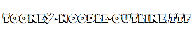 Tooney-Noodle-Outline.ttf