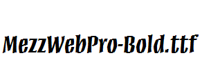 MezzWebPro-Bold.ttf