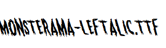 Monsterama-Leftalic.ttf