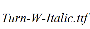 Turn-W-Italic.ttf