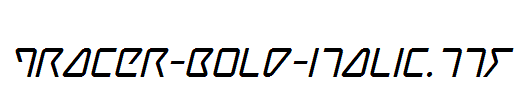 Tracer-Bold-Italic.ttf