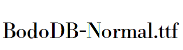 BodoDB-Normal.ttf