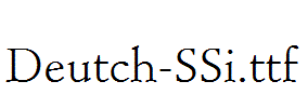 Deutch-SSi.ttf